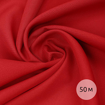 Ткань габардин TBYGab-150506 150г/м2 100% полиэстер шир.150см цв.11 красный рул.50м