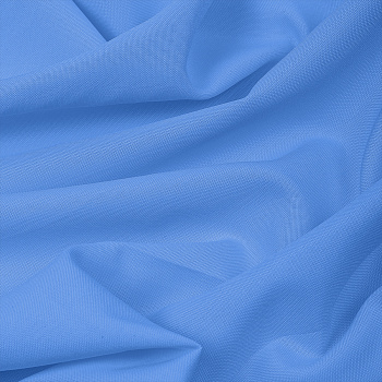 Ткань габардин TBYGab-150506 150г/м2 100% полиэстер шир.150см цв.08 голубой рул.50м