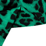 Ткань шелк Армани креп 90 г/м² 97% полиэстер, 3% лайкра шир.148 см арт.Arm.cr.0679.2 цв.02 зеленый рул.25м