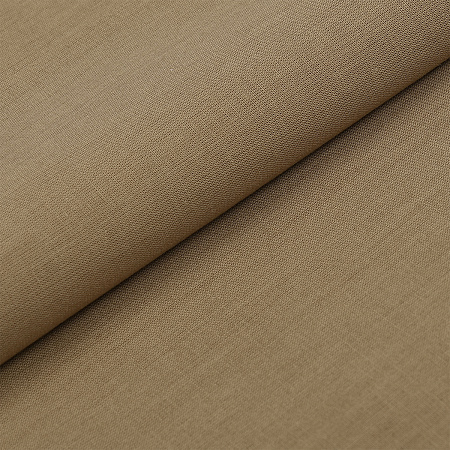 Ткань Батист 72 г/м² 100% хлопок шир.150 см арт.TBY.Bt.48 цв.т.бежевый рул.25м