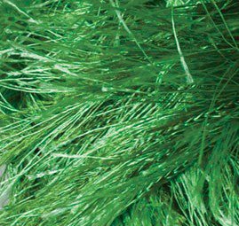 Пряжа для вязания Ализе Decofur Травка (100% полиэстер) 5х100г/110м цв.0595 зеленый
