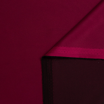 Ткань шелк Армани (изнанка черная) 90 г/м² 97% пэ, 3% спандекс шир.148 см арт.Р.93573.82 бордовый рул.25м (±5м)