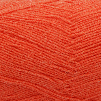 Пряжа для вязания ПЕХ Австралийский меринос (95% мериносовая шерсть, 5% акрил высокообъемный) 5х100г/400м цв.396 настурция