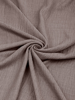 Ткань хлопок искусственный крэш 130г/м² 100%полиэстер 150 см арт.TBY.KR.75 75 капучино 25 м