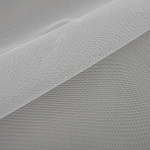 Сетка мягкая для вышивки TBY-15035-02 100%ПЭ пл 35г/м2 ш.300см цв 02 молочный уп 5м