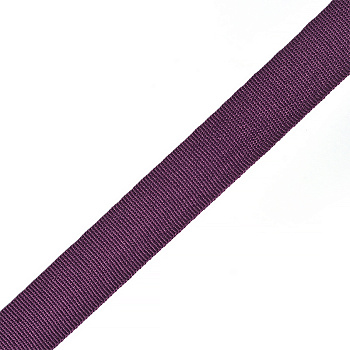 Тесьма в рубчик (шляпная) TBY арт. TGS20174S шир.20мм цв.фиолетовый  уп.50м