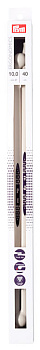 190413 PRYM Спицы прямые для вязания Prym ergonomics 40см 10мм high-tech полимер уп.2шт