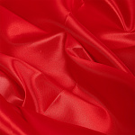 Ткань Атлас-сатин 67 г/м² 100% полиэстер шир.150 см арт.AS.04 цв.красный уп.1м