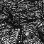 Сетка эластичная "Ромб" KRUZHEVO арт.TBY.00139 150г/м² ш.150см цв.170 черный уп.50м