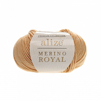 Пряжа для вязания Ализе Merino Royal (100% шерсть) 10х50г/100м цв.097 каштановый
