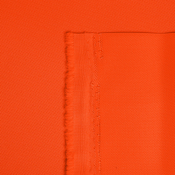 Ткань Оксфорд 600D PU1000 TBY 220г/м² 100% пэ шир.150см цв.S02 неон-оранжевый уп.1м