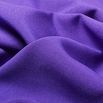 Ткань Габардин, 180г/м², 100%-ПЭ, шир. 150см, арт.193748 цв.-309 ярк.фиолетовый рул.30-40м