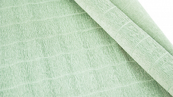 Бумага гофрированная Италия 50см х 2,5м 180г/м² цв.561 хвойно-зеленая