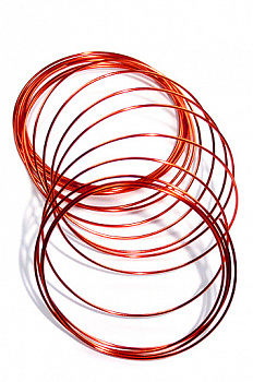 Проволока 120/20 круглая- красная (Ø2мм х 5м)