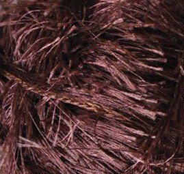 Пряжа для вязания Ализе Decofur Травка (100% полиэстер) 5х100г/110м цв.0026 коричневый