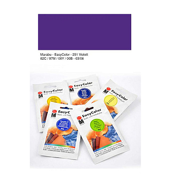 Краситель для ткани Marabu-Easy Color арт.173522251 цвет 251 фиолетовый, 25 г