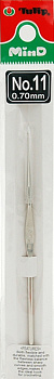 Tulip Крючок для вязания MinD арт.TA-1037E  0,7мм, сталь / золотистый