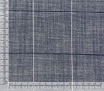 Ткань Хлопок 117 г/м² 55% хлопок, 45% полиэстер шир.145 см арт.Р.19992.01 цв.01 синий уп.25м (±5м)