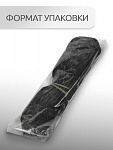 Размерники жаккардовые тафта L черный 10х32 мм ТВ в рул. 500 шт
