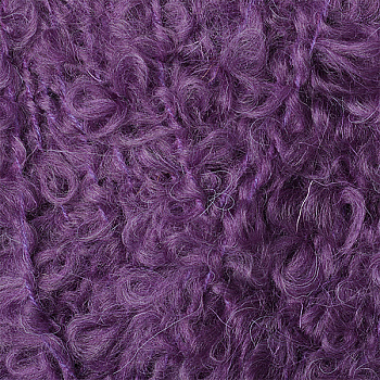 Пряжа для вязания ПЕХ Буклированная (30% мохер, 20% тонкая шерсть, 50% акрил) 5х200г/220м цв.183 пур-пур