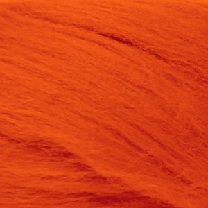 Шерсть для валяния ПЕХОРКА полутонкая шерсть (100%шерсть) 50г цв.284 М оранжевый