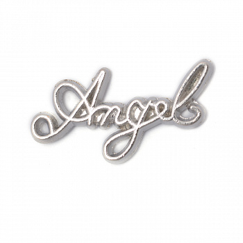 Подвеска Angel MAGIC 4 HOBBY арт.MH.0211109-2 цв.серебро 12х21мм уп.30шт