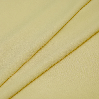Ткань Штапель  TBY Vi-30-39 плот 110г/м2 100% вискоза шир. 145 см цв.39 св.желтый уп.1м