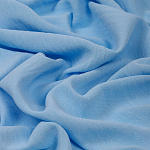 Ткань Лен Манго сей 165 г/м² 100% полиэстер шир.150 см арт.С.1928.06 цв.голубой уп.1м