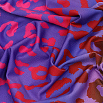 Ткань Бифлекс 225 г/м² 90% пэ, 10% лайкра шир.160 см арт.T.0249.04 цв.фиолетовый рул.65м