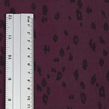 Ткань Шифон-шелк 50 г/м² 100% пэ шир.150 см арт.T.0903.06 цв.вишневый рул.35м
