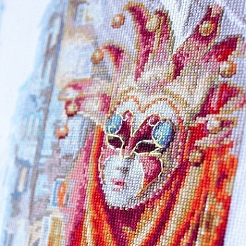 Набор для вышивания ЧУДЕСНАЯ ИГЛА PREMIUM арт.328-555 Магия карнавала 30х45 см