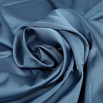 Ткань шелк Армани 90г/м² 97% ПЭ 3% Спандекс шир.150см арт.TBYArm-139 цв.139 датский голубой уп.1м
