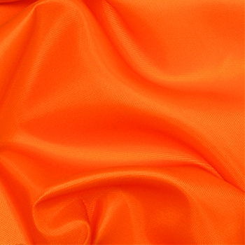 Ткань подкладочная Таффета НАРЕЗКА IdealTex С190Т B422 неон-оранжевый 53 г кв.м уп.10м