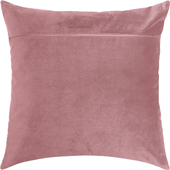 Обратная сторона наволочки для подушки ЧАРIВНИЦЯ арт. VB318 розовый виноград (бархат) 40х40 см