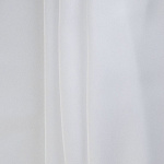Ткань шелк Армани 90г/м² 97% полиэстер, 3% спандекс шир.145см арт.Р.11608.01 цв.01 белый рул.30м (±5м)