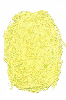 Наполнитель 102/32 бумажный рифленый- лимонный ( 3мм/50г )