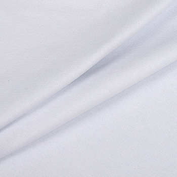 Ткань трикотаж Рибана с лайкрой 220г опененд 80-90см белый уп.3м