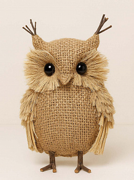 Ткань Мешковина 290 г/м² 100% джут шир.110 см арт.МШ290 рул.100м