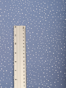 Ткань Штапель TBY.Vi-D1-1 плот 105г/м² 100% вискоза шир. 145 см цв.D1-1 голубой рул.25м