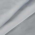 Ткань шелк Армани 90г/м² 97% ПЭ 3% Спандекс шир.150см арт.TBYArm-064 цв.64 серый-жемчужный уп.2м