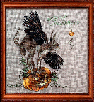 Набор для вышивания NIMUE арт.143-P011 KA Challoween (Хэллоуин) 15х15 см