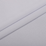 Ткань креп-шифон арт.TBY.8021-043 плот.105г/м2 100% ПЭ шир. 150см цв.43 белый уп.1м