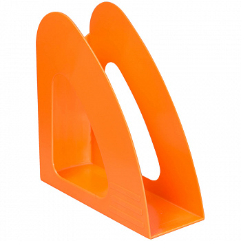 Лоток для бумаг вертикальный Berlingo Mega Top, неоновый оранжевый