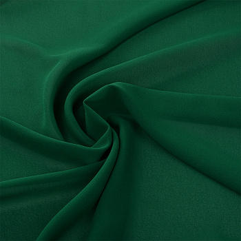 Ткань креп-шифон, арт.TBY.8021-184,плот.105г/м2,100% ПЭ ширина 150см, цв.184 т.зеленый уп.3м