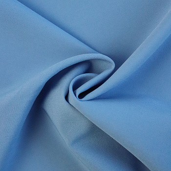 Ткань Софт Ниагара 100 г/м² 94% полиэстер, 6% спандекс шир.145 см арт.Р.19177.23 цв.23 голубой уп.25м