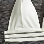 Резинка бельевая декоративная с прозрачными вставками Нейлон 030мм F102 сумрачно-белый уп.30м
