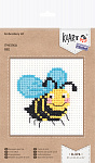 Набор для вышивания KLART арт. 8-376 Пчелка 8,5х9 см