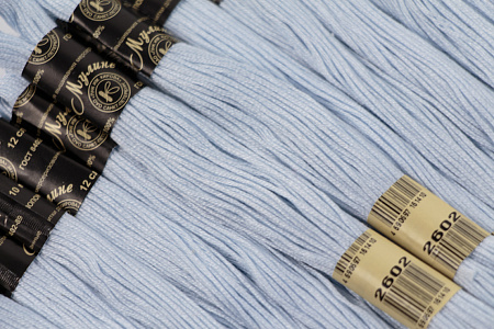 Нитки мулине IDEAL арт.ТВ (100% хлопок) 24х8м цв.380