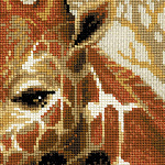 Набор для вышивания РИОЛИС арт.1697 Жирафы 22х38 см