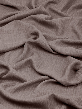 Ткань хлопок искусственный крэш 130г/м² 100%полиэстер 150 см арт.TBY.KR.75 75 капучино 25 м